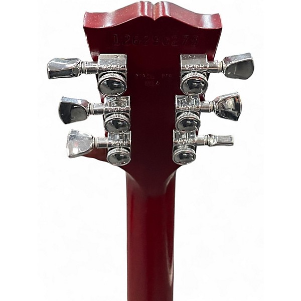 Used Gibson Les Paul Traditional Pro V WINE RED SATIN Solid Body Electric Guitar