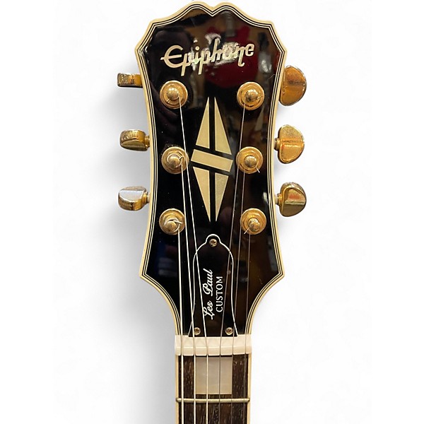 Used Epiphone Les Paul Custom SG Antique White Solid Body Electric Guitar