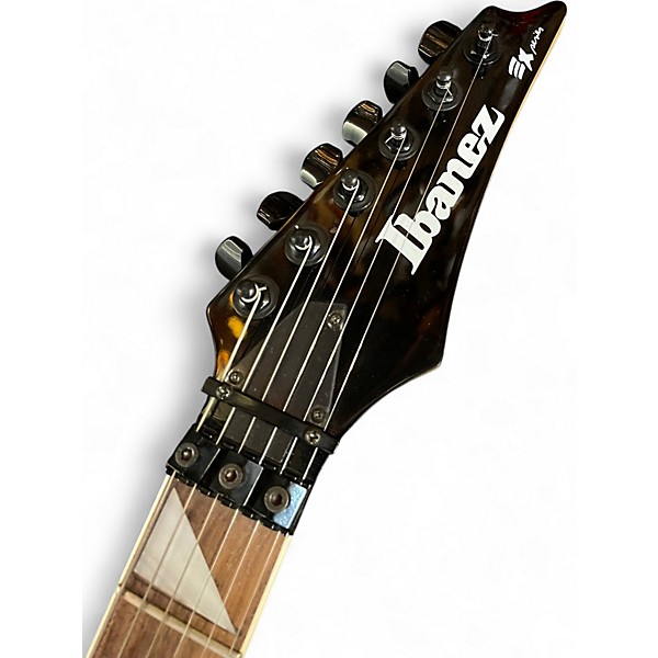 Used Ibanez ex370 Maroon Solid Body Electric Guitar