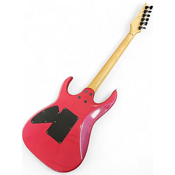 Used Ibanez ex370 Maroon Solid Body Electric Guitar