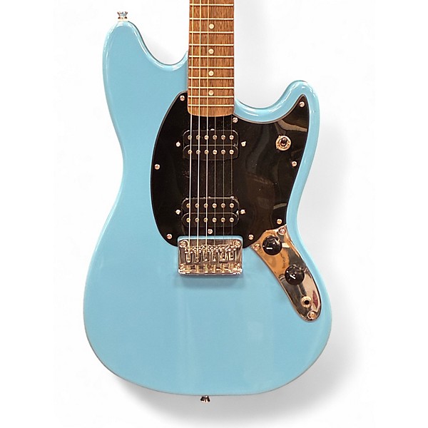 Used Squier Sonic Mustang HH California Blue Solid Body Electric Guitar
