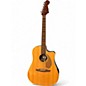 Used Fender Redondo Player Natural Acoustic Electric Guitar thumbnail