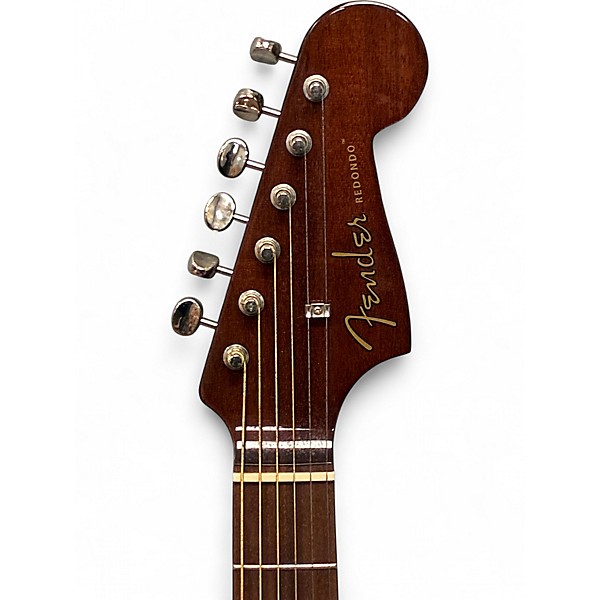 Used Fender Redondo Player Natural Acoustic Electric Guitar