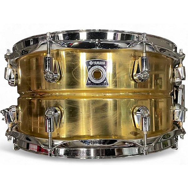 Used Yamaha 6.5X13 Custom Handcrafted Brass Drum