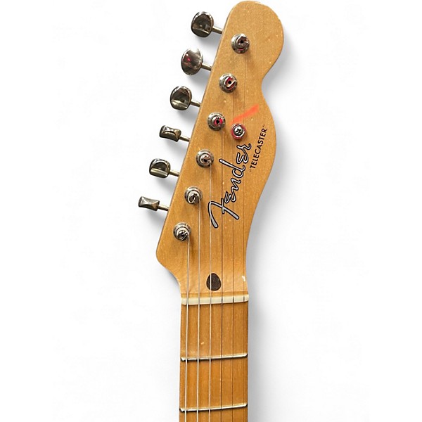 Used Fender Custom Shop  2 Tone Telecaster Cadillac Green on Walnut Solid Body Electric Guitar