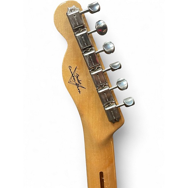 Used Fender Custom Shop  2 Tone Telecaster Cadillac Green on Walnut Solid Body Electric Guitar