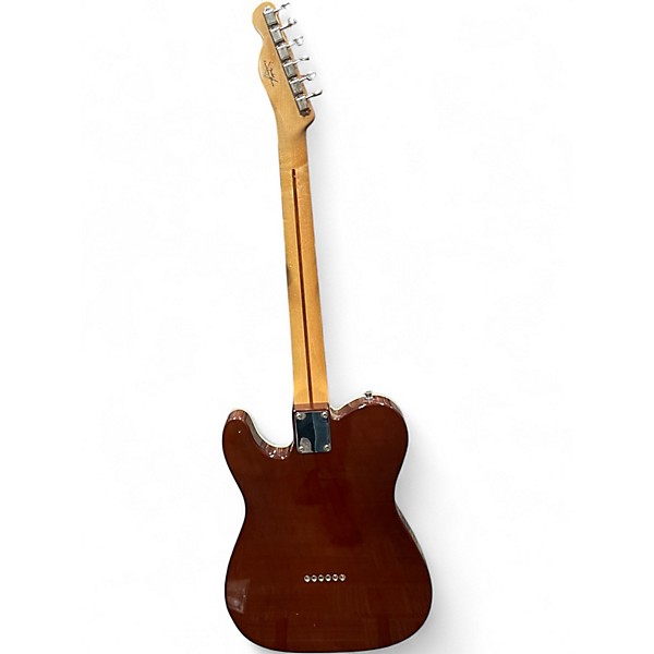 Used Fender Custom Shop  2 Tone Telecaster Cadillac Green on Walnut Solid Body Electric Guitar