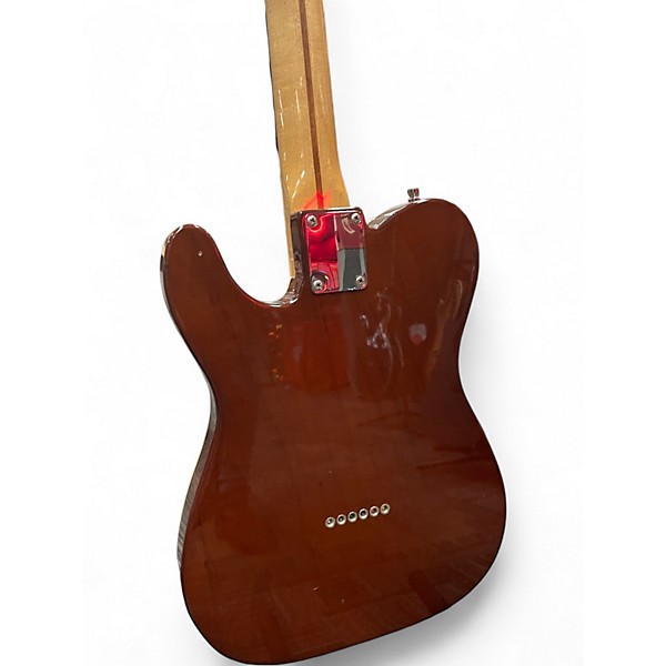 Used Fender Custom Shop  2 Tone Telecaster Cadillac Green on Walnut Solid Body Electric Guitar