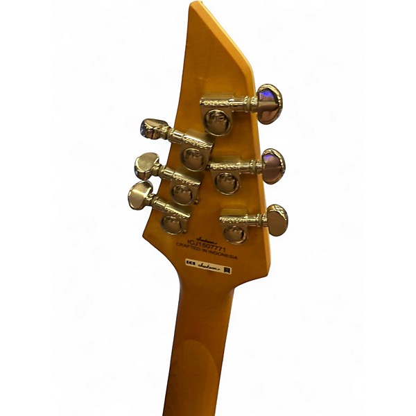 Used Jackson Pro Series Monarkh SCQ Black Solid Body Electric Guitar