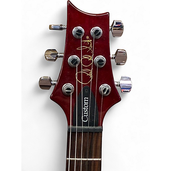 Used 2015 PRS S2 Custom 22 Semi Hollow Dark Cherry Burst Solid Body Electric Guitar