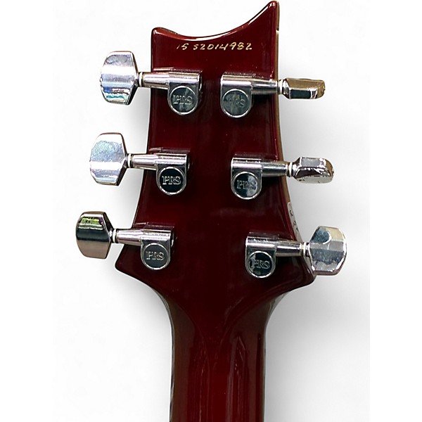 Used 2015 PRS S2 Custom 22 Semi Hollow Dark Cherry Burst Solid Body Electric Guitar