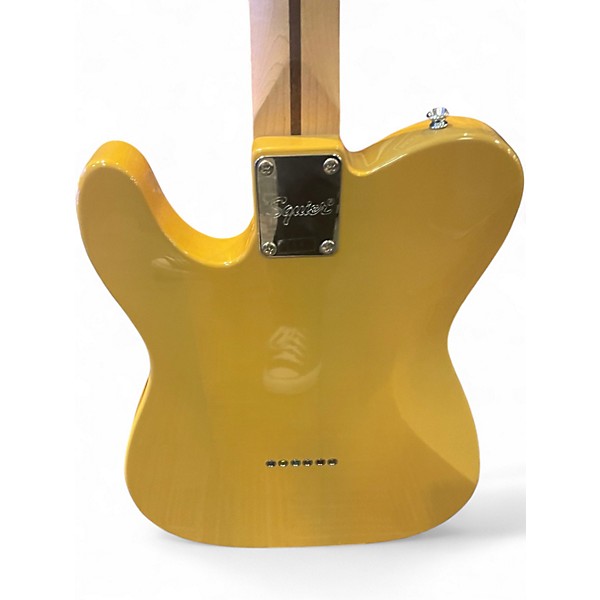 Used Squier Telecaster Butterscotch Solid Body Electric Guitar