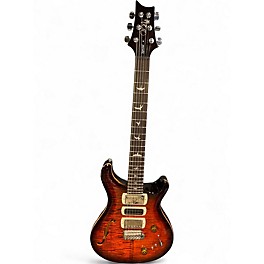 Used PRS SE Special Semi-Hollow Orange Tiger Smokeburst Hollow Body Electric Guitar
