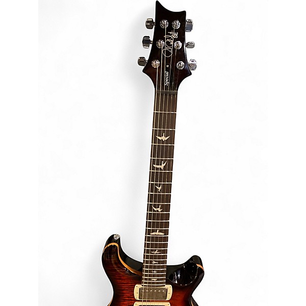 Used PRS SE Special Semi-Hollow Orange Tiger Smokeburst Hollow Body Electric Guitar