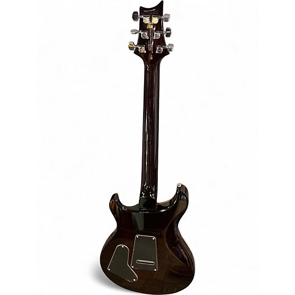 Used PRS SE Special Semi-Hollow Orange Tiger Smokeburst Hollow Body Electric Guitar