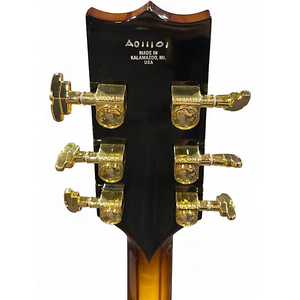 Used The Heritage Eagle Classic Sunburst Hollow Body Electric Guitar