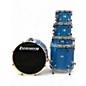 Used Ludwig 5 Piece ELEMENT BLUE SPARKLE Drum Kit thumbnail