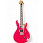 Used PRS SE Custom 24 Pink Solid Body Electric Guitar thumbnail