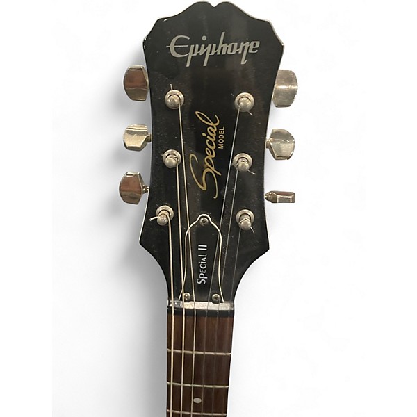 Used Epiphone Les Paul Special II white Solid Body Electric Guitar