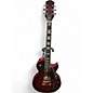 Used Epiphone Les Paul Custom Widow transparent red Solid Body Electric Guitar thumbnail