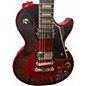 Used Epiphone Les Paul Custom Widow transparent red Solid Body Electric Guitar