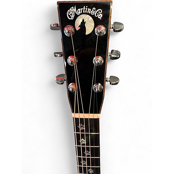 Used 2017 Martin Custom Shop D28 Wolf Natural Acoustic Electric Guitar