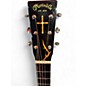 Used 2017 Martin Custom Shop "Crown of Thorns" Natural Acoustic Electric Guitar