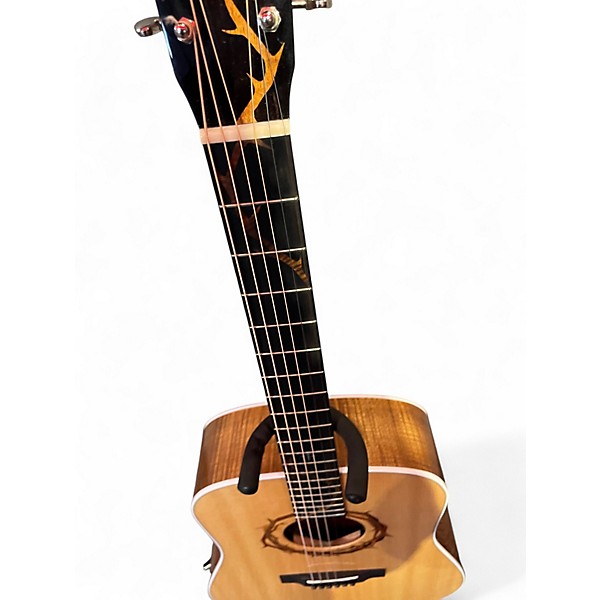 Used 2017 Martin Custom Shop "Crown of Thorns" Natural Acoustic Electric Guitar