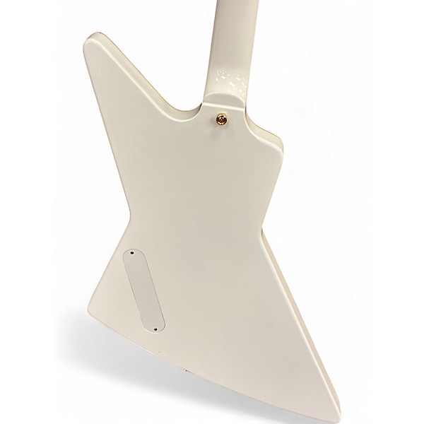 Used Epiphone lzzy hale explorer Alpine White Hollow Body Electric Guitar