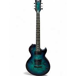 Used Schecter Guitar Research Diamond Solo II Standard Ocean Blue Burst Solid Body Electric Guitar