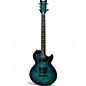 Used Schecter Guitar Research Diamond Solo II Standard Ocean Blue Burst Solid Body Electric Guitar thumbnail