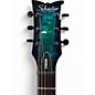 Used Schecter Guitar Research Diamond Solo II Standard Ocean Blue Burst Solid Body Electric Guitar