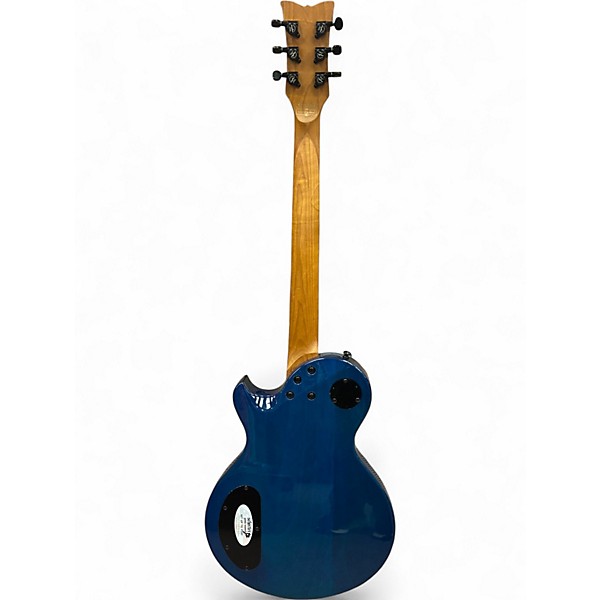 Used Schecter Guitar Research Diamond Solo II Standard Ocean Blue Burst Solid Body Electric Guitar
