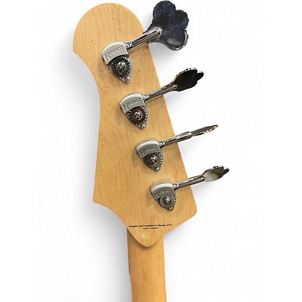 Used Lakland 44-02 Skyline Series Spalted Maple Electric Bass Guitar