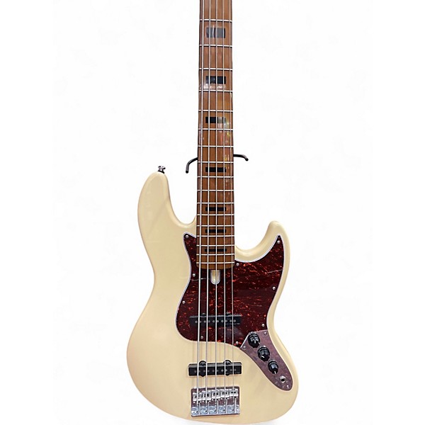 Used Sire MARCUS MILLER V5 Olympic White Electric Bass Guitar