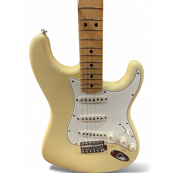 Used 2024 Fender 1968 RELIC STRATOCATER Olympic White Solid Body Electric Guitar