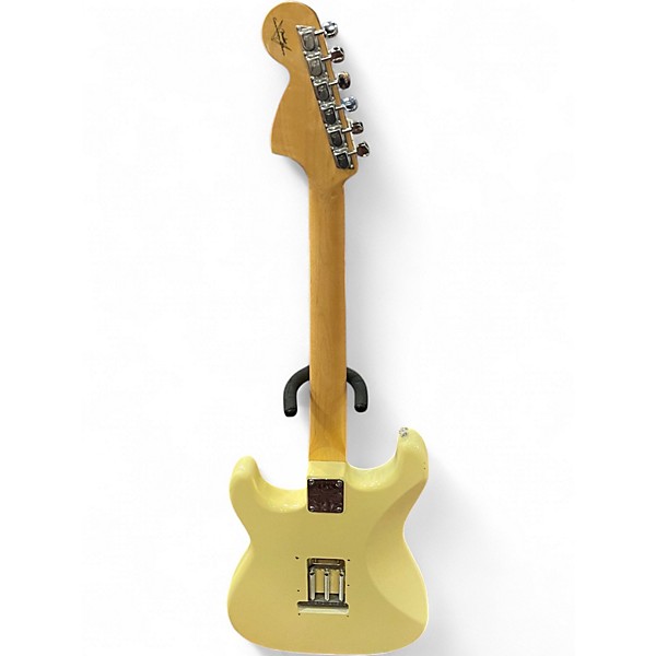 Used 2024 Fender 1968 RELIC STRATOCATER Olympic White Solid Body Electric Guitar