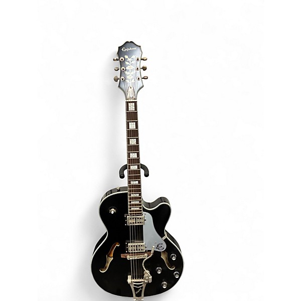 Used Epiphone Swingster Black Hollow Body Electric Guitar