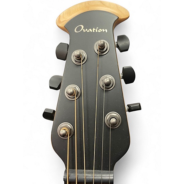 Used Ovation 1778TX-5-G Flat Black Acoustic Electric Guitar