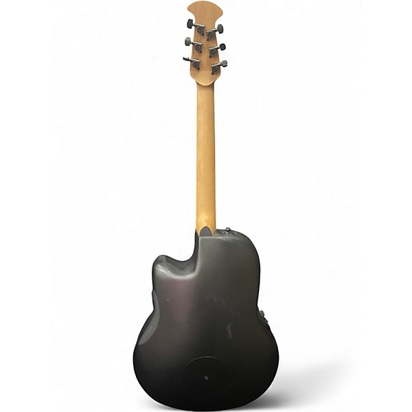 Used Ovation 1778TX-5-G Flat Black Acoustic Electric Guitar