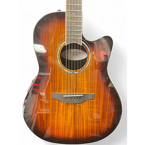 Used Ovation CS28P-KOAB-G KOA BURST Acoustic Electric Guitar