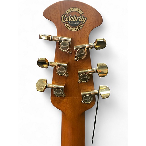 Used Ovation CE44P-FLE-G Sunburst Acoustic Electric Guitar