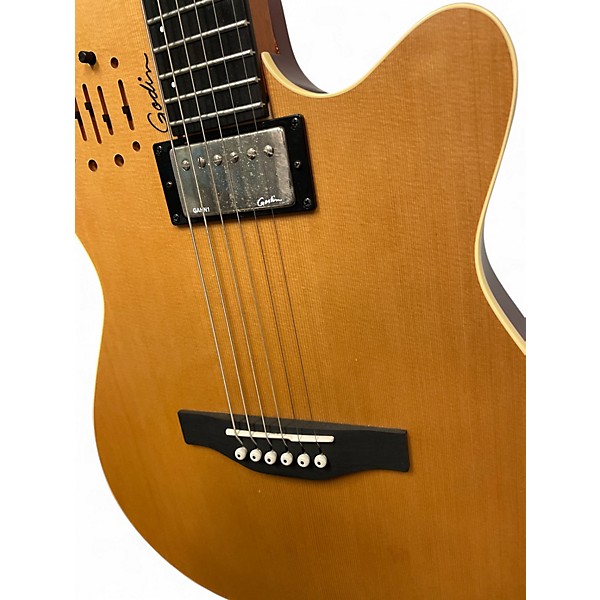 Used Godin A6 Ultra Natural Acoustic Electric Guitar