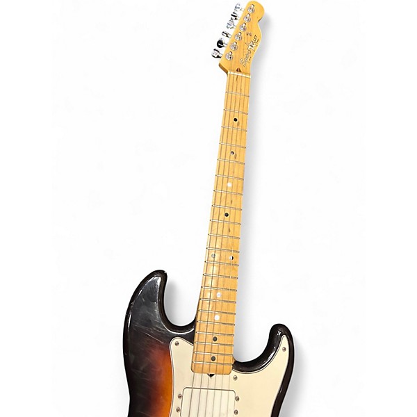 Used 1982 Squier Bullet Stratocaster HH 2 Color Sunburst Solid Body Electric Guitar