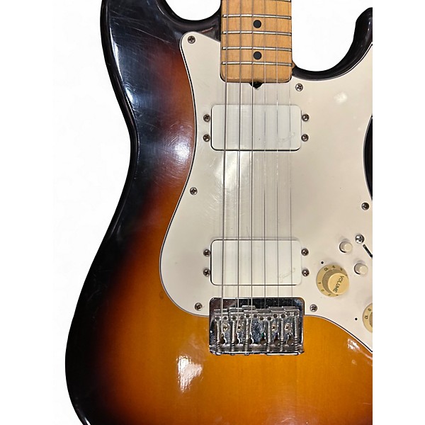 Used 1982 Squier Bullet Stratocaster HH 2 Color Sunburst Solid Body Electric Guitar