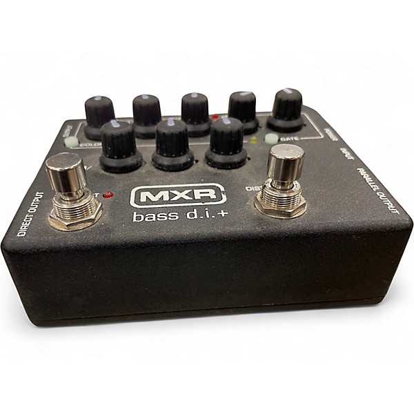 Used MXR BASS DI + Audio Interface