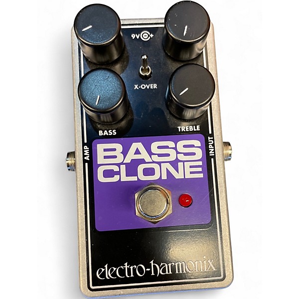 Used Electro-Harmonix Bass Clone Analog Chorus Bass Effect Pedal