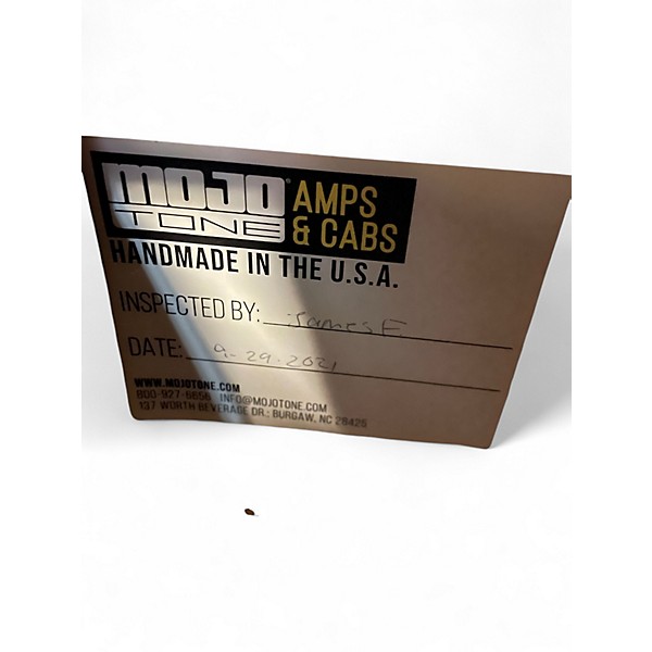 Used Mojotone 1X12 SELECT SPEAKER EXTENSION CABINET Guitar Cabinet