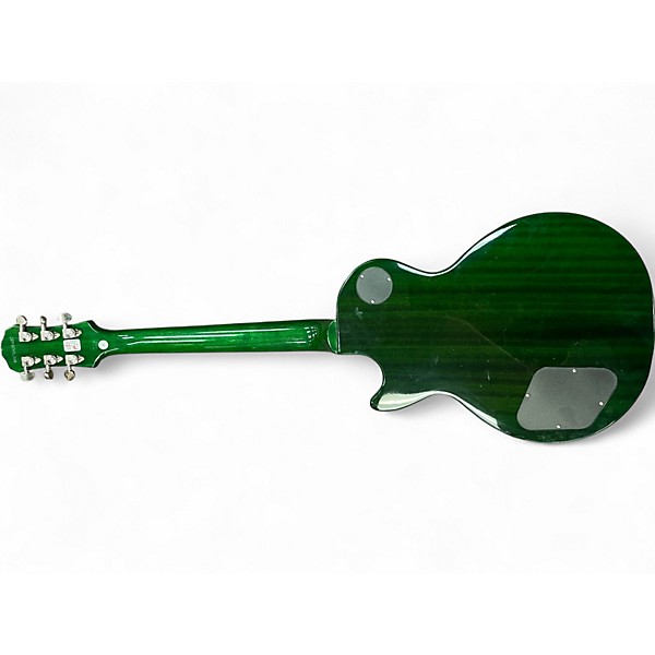 Used Epiphone Les Paul Standard GREEN BURST Solid Body Electric Guitar
