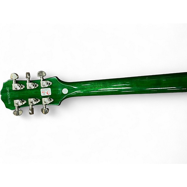 Used Epiphone Les Paul Standard GREEN BURST Solid Body Electric Guitar